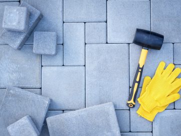 Paving stones paving background Paving stones paving background